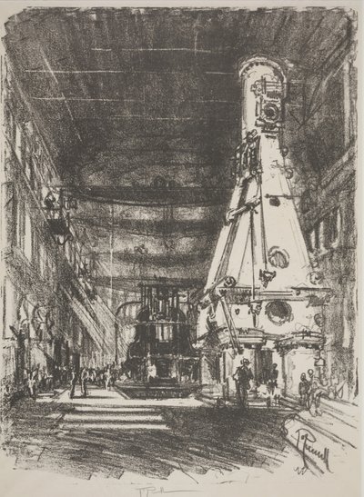 The White and Black Hammers by Joseph Pennell