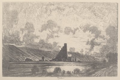 Work Castles, Wilkesbarre by Joseph Pennell