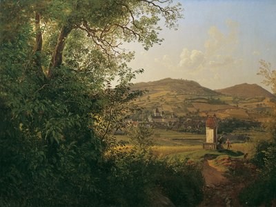 View of Pöggstall by Joseph Rebell