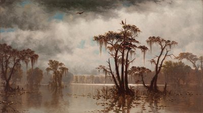 Bayou Scene by Joseph Rusling Meeker