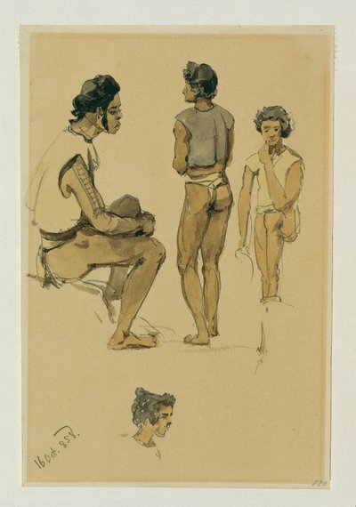 Natives of Stewart Island by Joseph Selleny