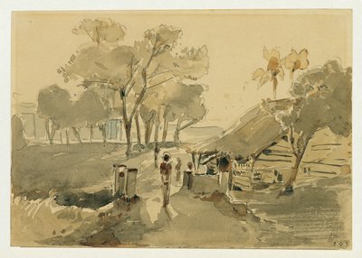 Point de Galle in Ceylon (Sri Lanka) by Joseph Selleny