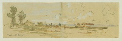 Shore Landscape of Puinipet Island (Ponape), Caroline Islands by Joseph Selleny