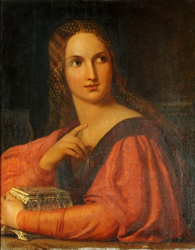 Portia with the Casket by Joseph Severn