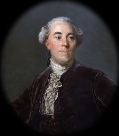 Portrait of Jacques Necker 1732-1804 by Joseph Siffred Duplessis
