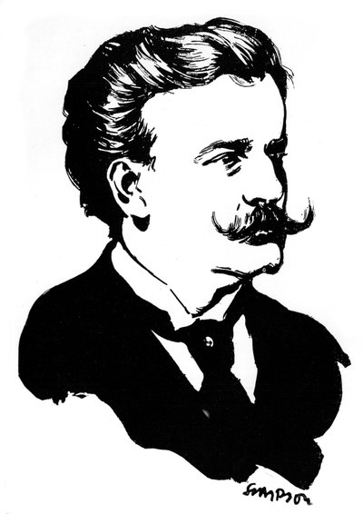 Moriz Rosenthal, Polish-American pianist, 1912 by Joseph Simpson