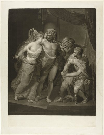 Hercules Brings Alcestis Back from the Underworld by Joseph Spiegl