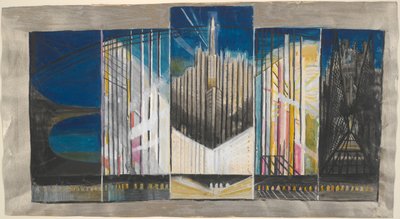 Study for New York Interpreted by Joseph Stella
