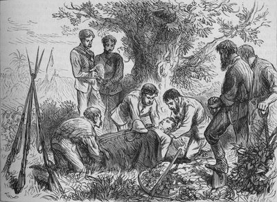 Funeral of Eyre, c1880 by Joseph Swain