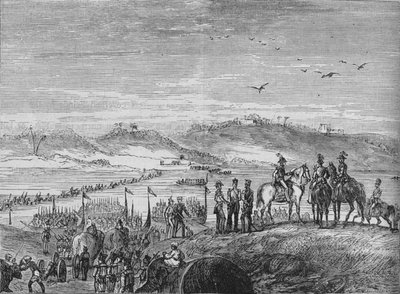 The British Army Crossing the Sutlej by Joseph Swain