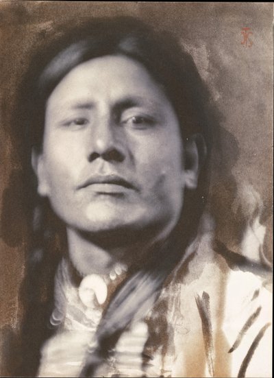 A Sioux Chief [Has-No-Horses], 1898 by Joseph Turner Keiley