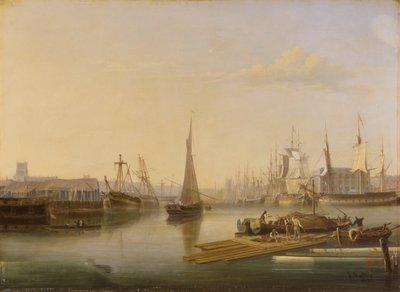 Bristol Harbour by Joseph Walter