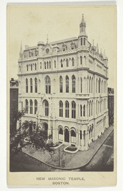 New Masonic Temple, Boston by Joseph Ward