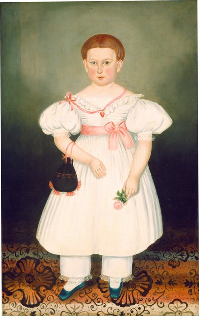 Girl with Reticule and Rose by Joseph Whiting Stock