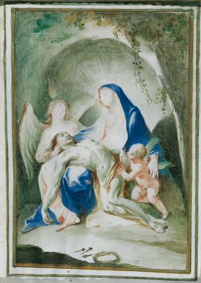 Mary with the Body of Christ by Joseph Winterhalder d. J.