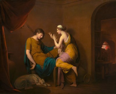 The Corinthian Maid by Joseph Wright