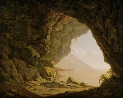 Cavern, Near Naples, 1774 by Joseph Wright of Derby