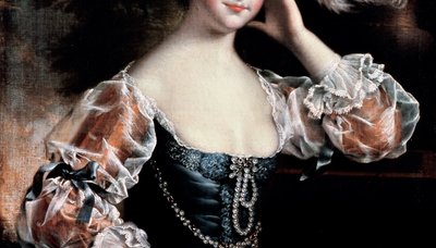 Susanna Hope (detail) by Joseph Wright of Derby