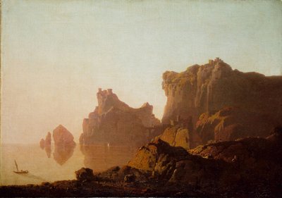 The Gulf of Salerno by Joseph of Derby Wright