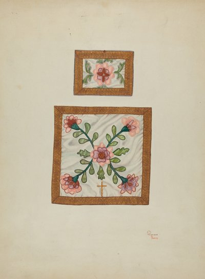 Burse and Chalice Veil by Josephine C. Romano