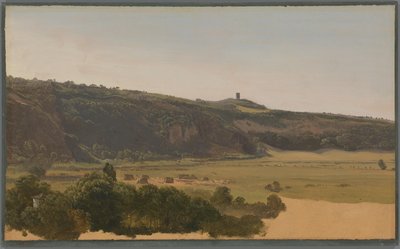 View in the Valley of Ariccia by Josephus Augustus Knip