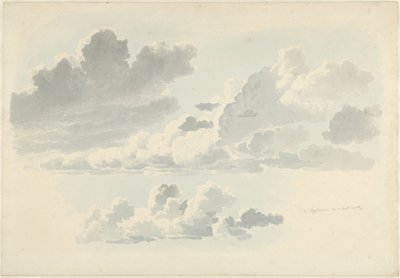 Cloud Studies by Josephus Augustus Knip