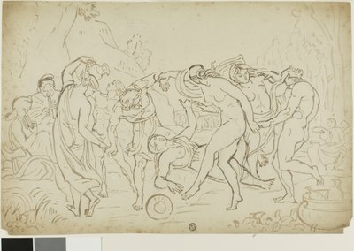 Bacchanale by Joshua Cristall