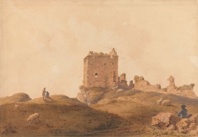 Tarbert Castle by Joshua Cristall