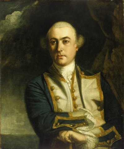 Captain The Honourable John Byron by Joshua Reynolds
