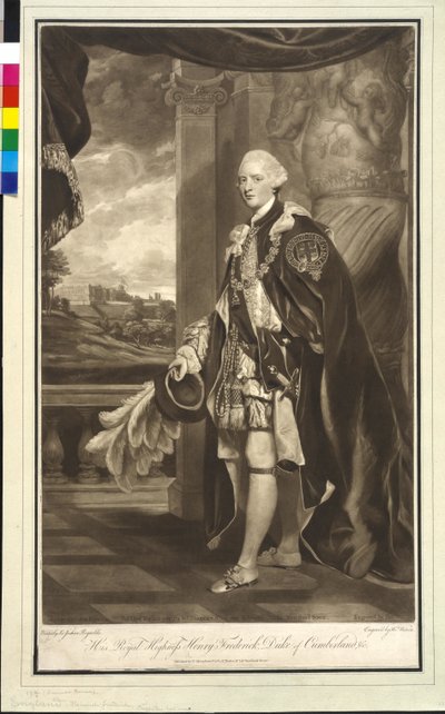 Duke of Cumberland and Strathearn Henry Frederick by Joshua Reynolds