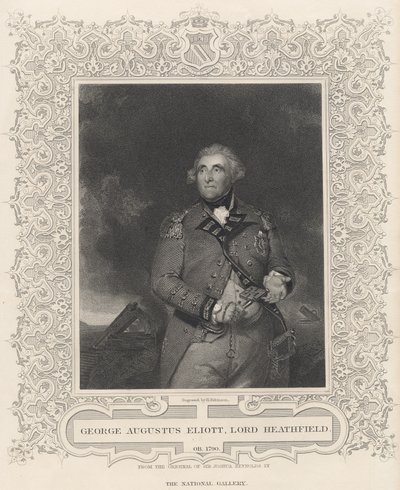 George Augustus Eliott, 1st Baron Heathfield by Joshua Reynolds