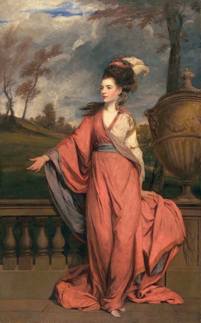 Jane Fleming, later Countess of Harrington by Joshua Reynolds