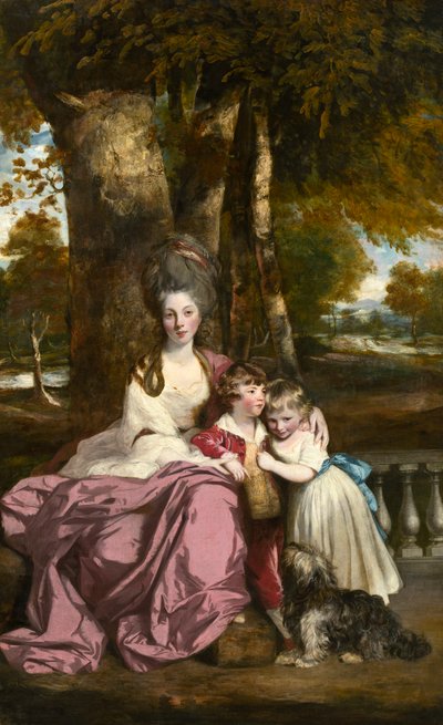 Lady Elizabeth Delme and her Children by Joshua Reynolds