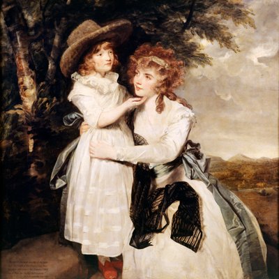 Miss Cocks and Her Niece by Joshua Reynolds