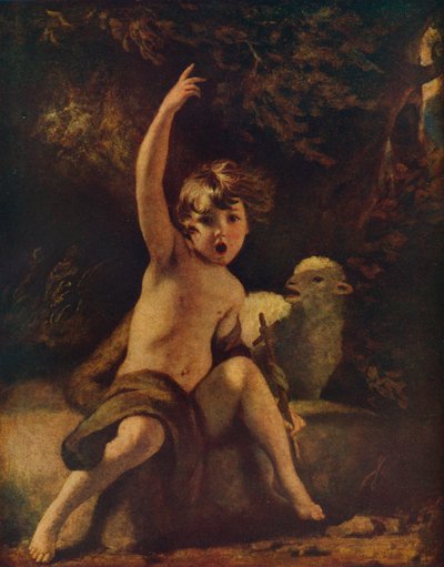 St. John in the Wilderness by Joshua Reynolds