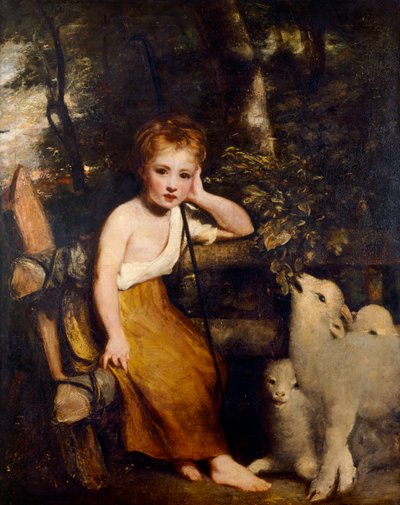 The Young Shepherdess by Joshua Reynolds