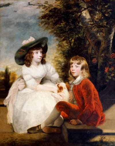 The Children of John Julius Angerstein by Joshua Reynolds