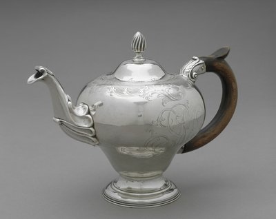 Teapot, 1755-75 by Joshua Richardson