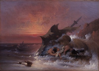 After the Storm, 1800s by Joshua H. Shaw