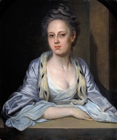 Frances Holburne nee Ball, c.1760 by Joshua follower of Reynolds