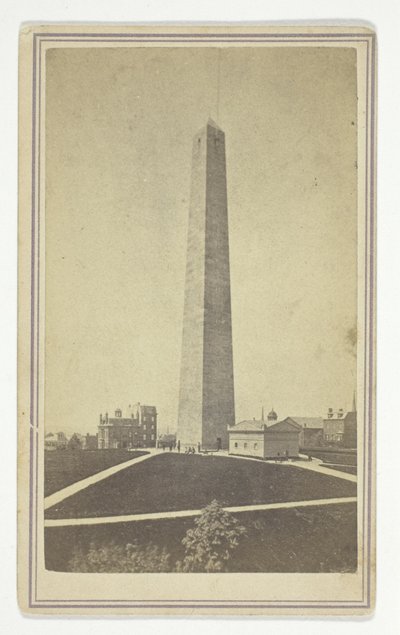 Bunker Hill Monument by Josiah Johnson Hawes