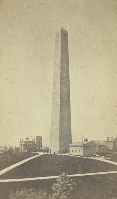 Bunker Hill Monument by Josiah Johnson Hawes