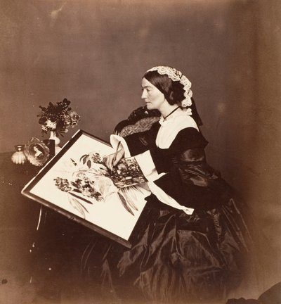 The Countess Canning, Calcutta, 1861 by Josiah Rowe