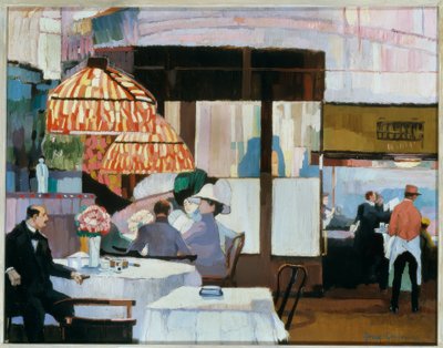 In a Coffeehouse by Josse Goossens