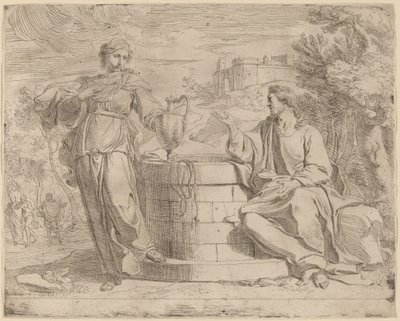 Christ and the Samaritan Woman by Josse de Pape