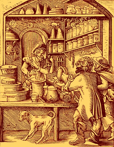 Apothecary by Jost Amman