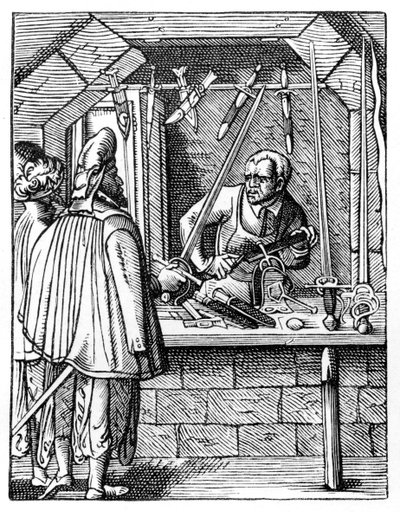 Sword Maker by Jost Amman