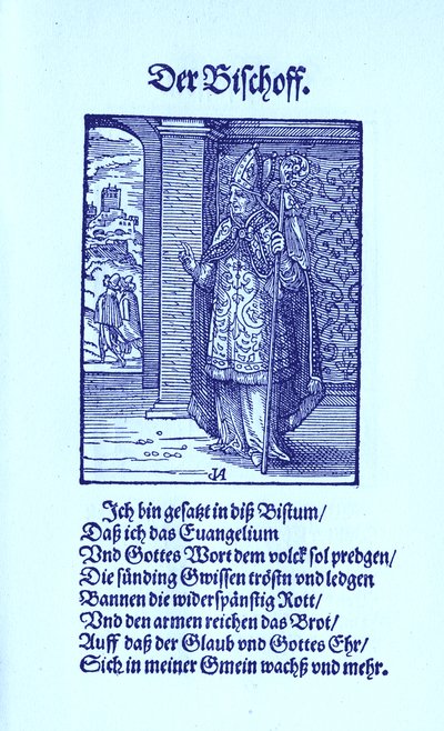 The Bishop by Jost Amman