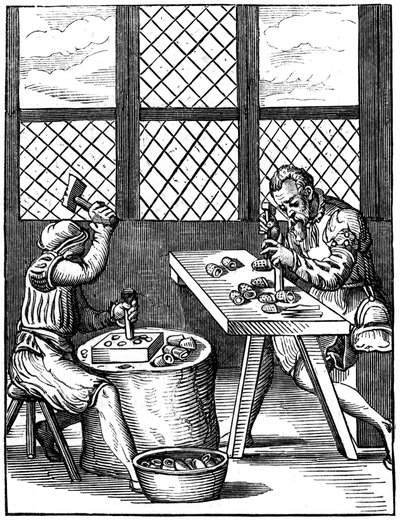 Thimble Makers, 16th century by Jost Amman