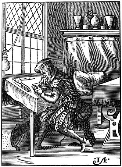 Wood Engraver, 16th Century by Jost Amman